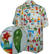 Hot Sauce Mens Hawaiian Shirts - Aloha Shirt - Hawaiian Clothing